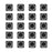 flashtree 20pcs 12 * 12 * 5 light touch switch button micro switch button switch patch direct insertion