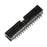 flashtree 5pcs 30p 15 * 2p simple angled socket plug JTAG socket 2.54mm straight pin