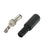 flashtree 10pcs 5.5 * 2.1mm dc005 power plug with welding wire DC plug for socket
