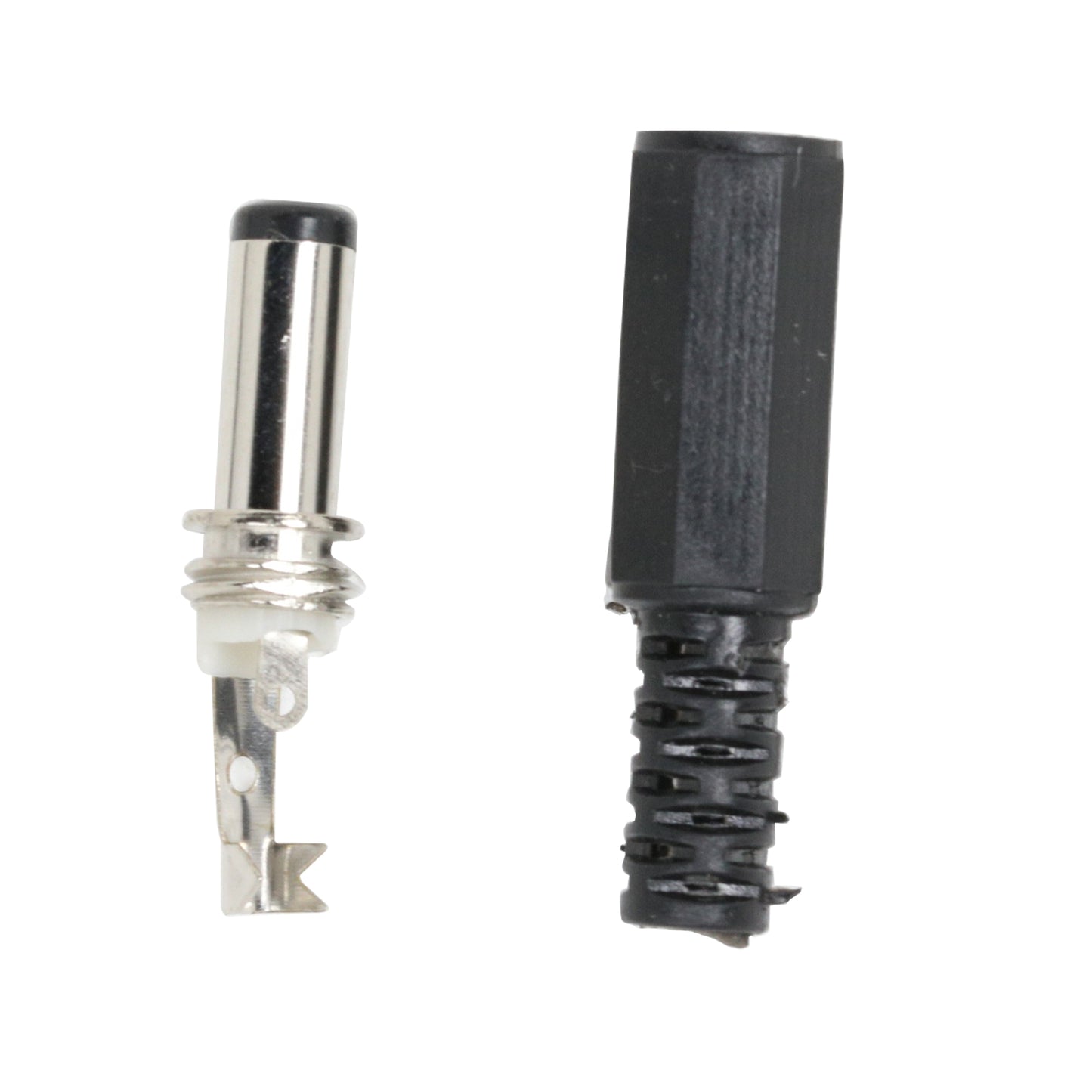 flashtree 10pcs 5.5 * 2.1mm dc005 power plug with welding wire DC plug for socket