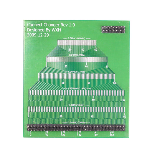 flashtree Multi spacing PCB adapter board experimental board FPC wiring board LCD adapter board FPC to 2.54 plug in
