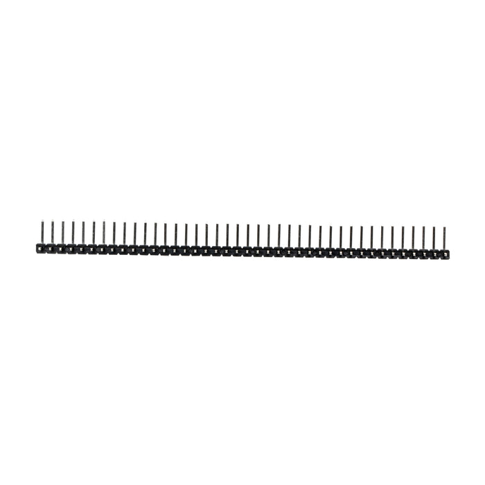 flashtree 10pcs 1x40 40P 2.54mm Pitch 40P Single Row 90 Degree Curved Connector Pin Header Strip