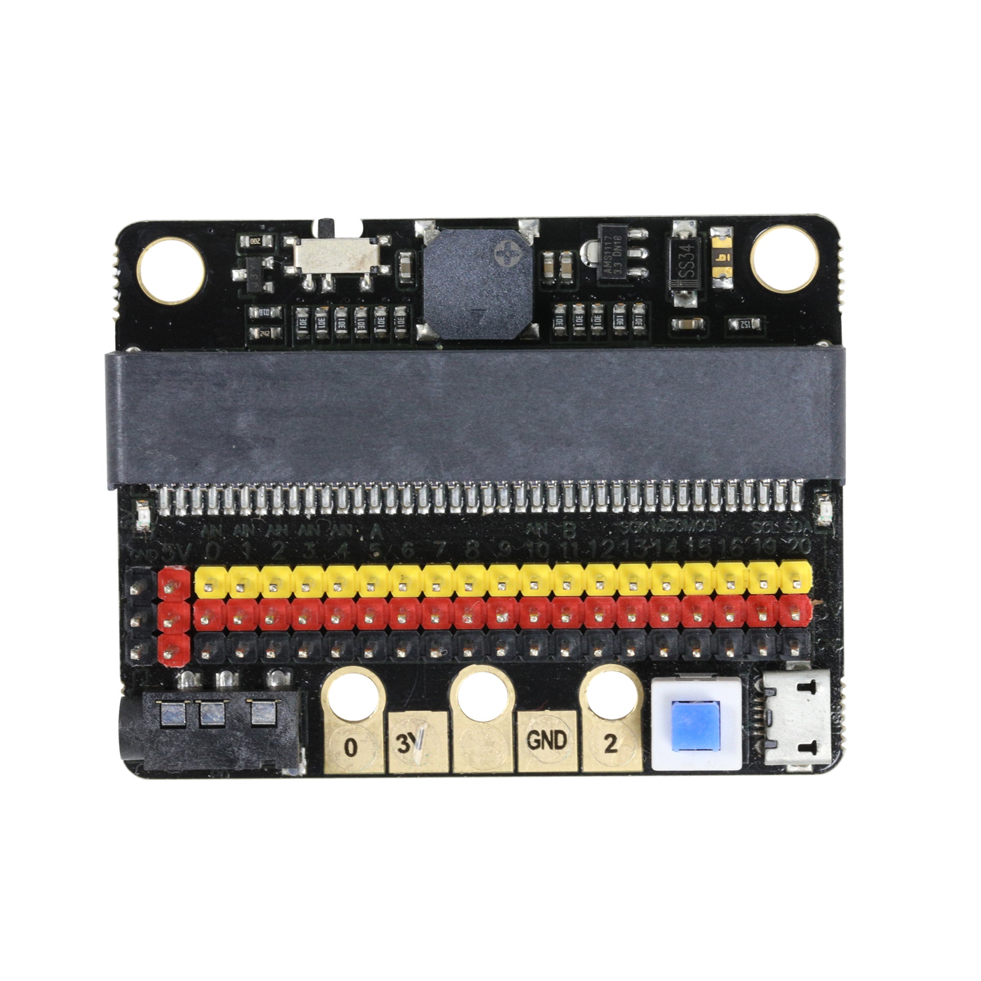 basic:bit io expansion board horizontal type pinboard... flashtree Microbit expansion board IObit v2.0 micro:bit Horizontal ada