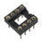 flashtree Round hole IC socket chip socket 8p round hole ic-8p noxtlon connector