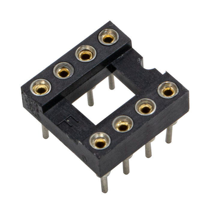 flashtree Round hole IC socket chip socket 8p round hole ic-8p noxtlon connector