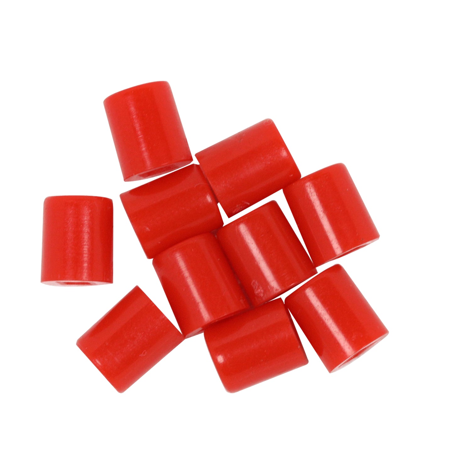 flashtree 10pcs Round button cap A06 6 * 7 mm touch power switch diameter 6 mm height 7 mm