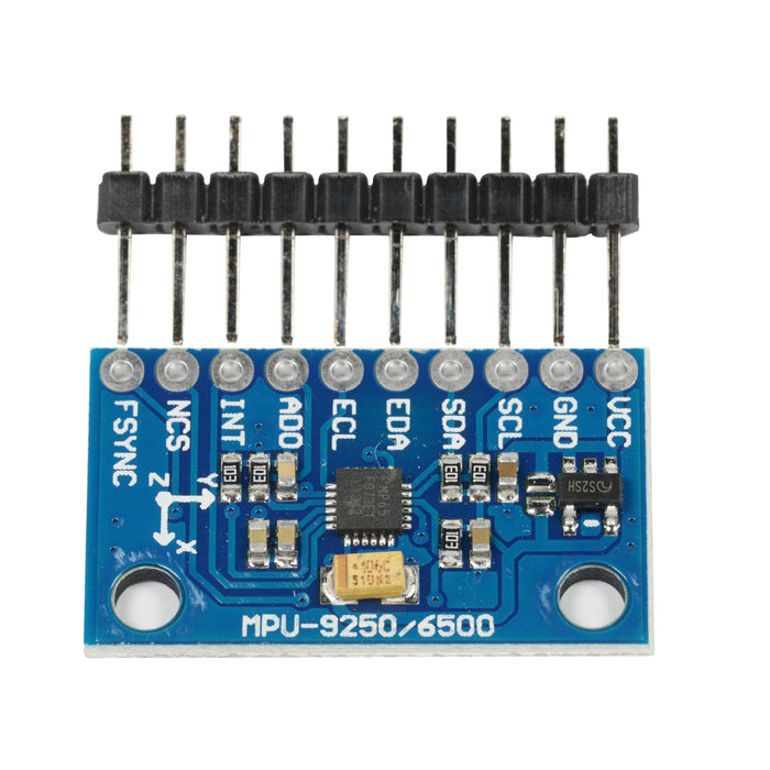 flashtree I2C / SPI communication of gy-9250 nine axis sensor module