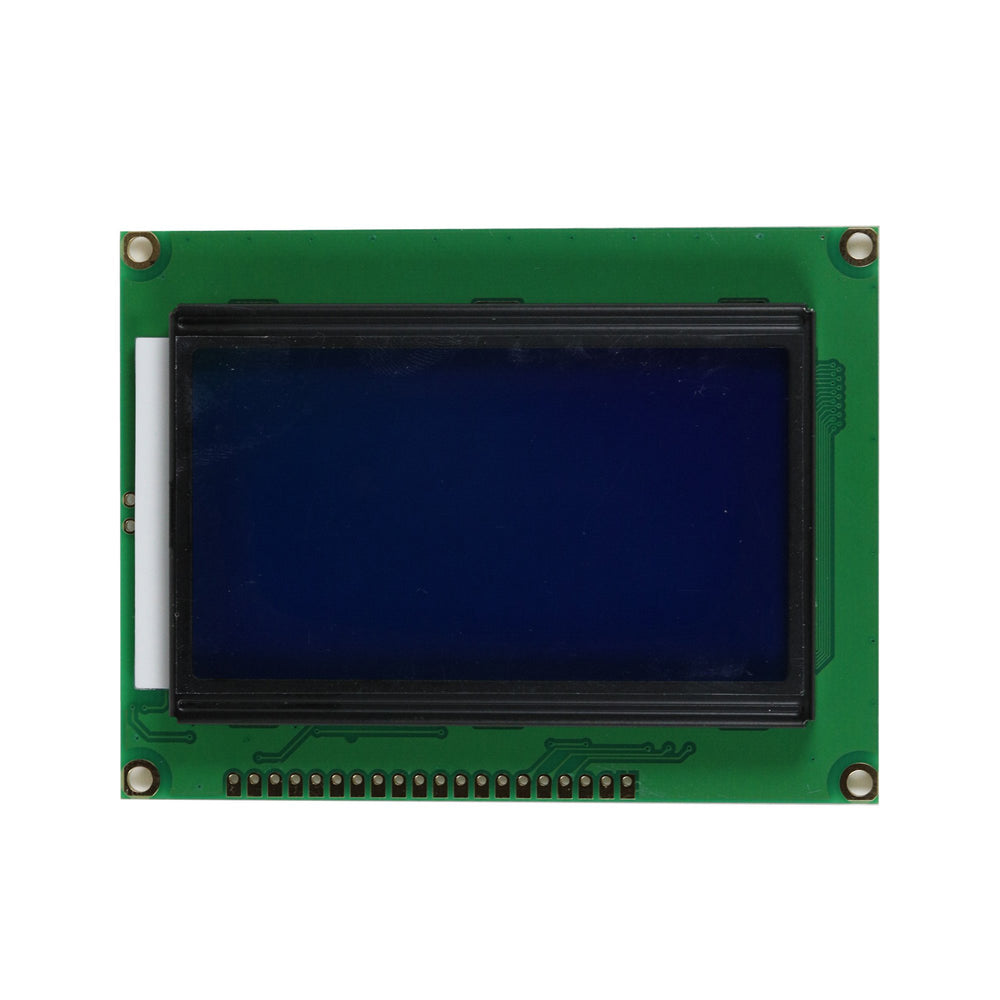 flashtree Blue LCD12864 LCD with backlight 12864-5v parallel serial port