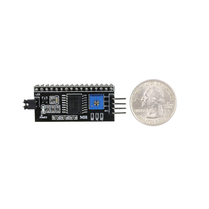 flashtree 3pcs Raspberry pie IIC / I2C 1602 LCD module lcd1602a blue screen