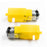 flashtree 2pcs Dc3v-6v DC reduction motor TT motor 130 motor is suitable for Arduino maker development