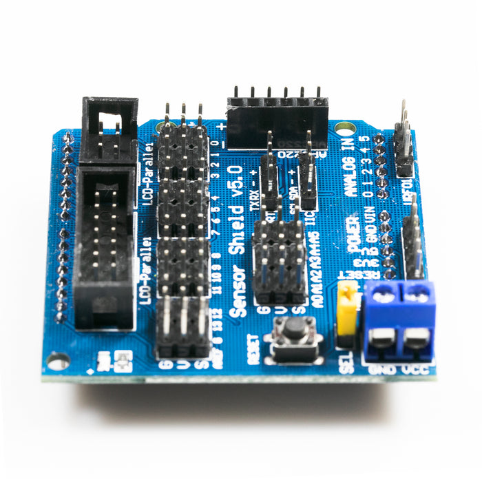 flashtree Uno R3 V5 extension board sensor shield V5.0 sensor extension board blue version