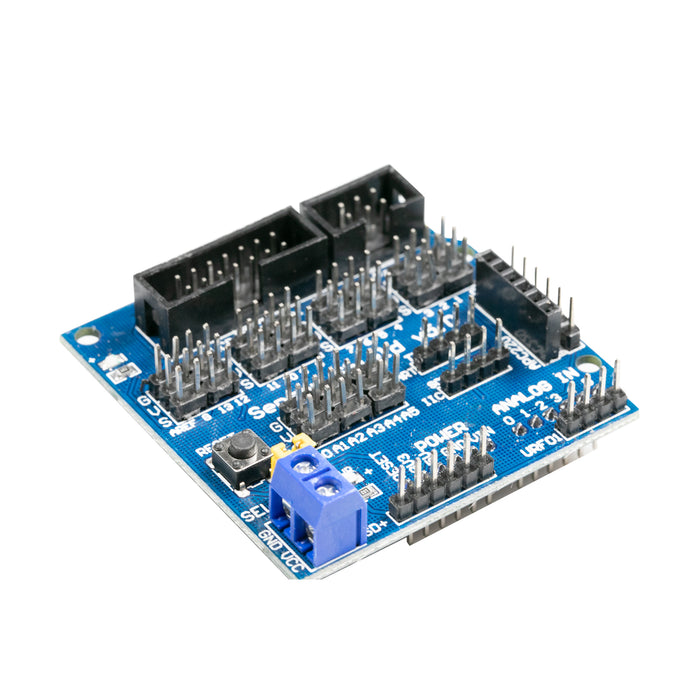 flashtree Uno R3 V5 extension board sensor shield V5.0 sensor extension board blue version