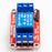 flashtree Red version 1-way relay module with optocoupler isolation supports high and low level trigger expansion board 5v9v12v2v