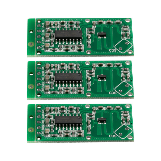 flashtree 3pcs Rcwl-0516 microwave radar inductive switch module human body inductive intelligent detector raspberry pie