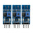 flashtree 3pcs Tracking sensor car tracking module tcrt5000 infrared reflection photoelectric switch obstacle avoidance module