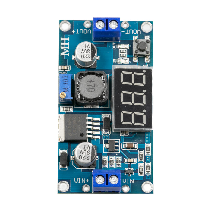 Lm2596s DC-DC adjustable buck constant current power supply module with digital display