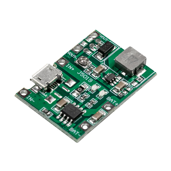 flashtree 3.7V 5V to 9V multimeter refitted with 18650 lithium battery charge boost discharge integrated adjustable module 2A