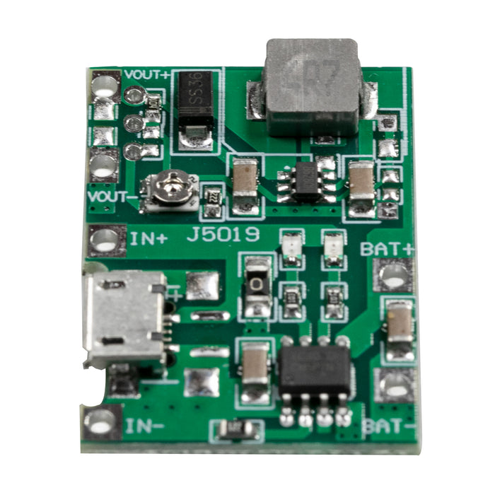 flashtree 3.7V 5V to 9V multimeter refitted with 18650 lithium battery charge boost discharge integrated adjustable module 2A