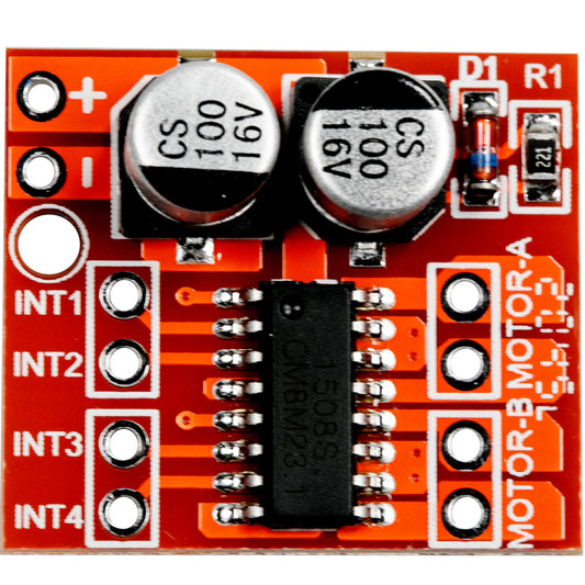 flashtree L298N 2-way DC motor drive module forward and reverse PWM speed control dual H-bridge stepper motor