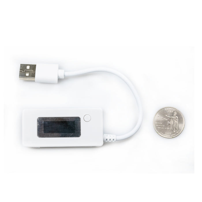 flashtree LCD backlight LCD digital display USB ammeter voltmeter charging capacity tester