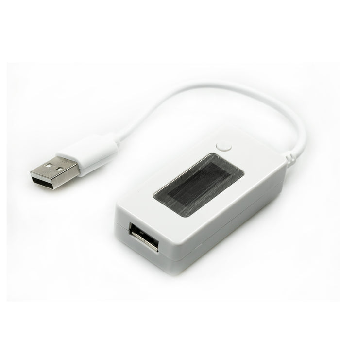 flashtree LCD backlight LCD digital display USB ammeter voltmeter charging capacity tester
