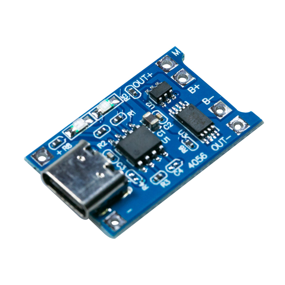 flashtree Tp4056 1A lithium battery charging board module type-C USB interface charging protection two in one