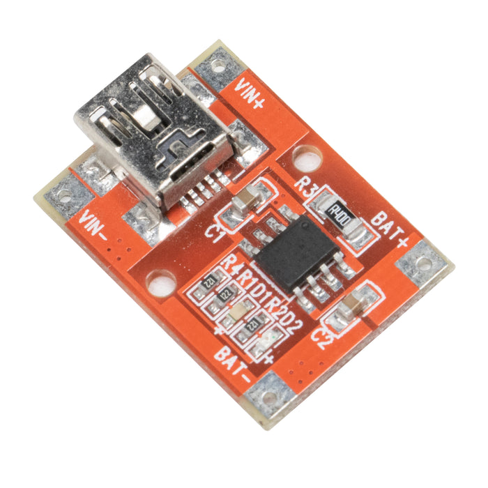 flashtree 2pcs TP4056 USB Mini 5V 1A 18650 Lithium Battery Charger Module Charging Board Breakout