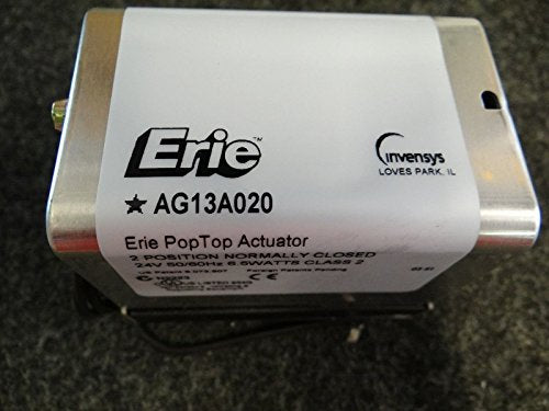 Erie AG13A020 24 Volt Normally Closed PopTop Actuator W/ 18" Leads