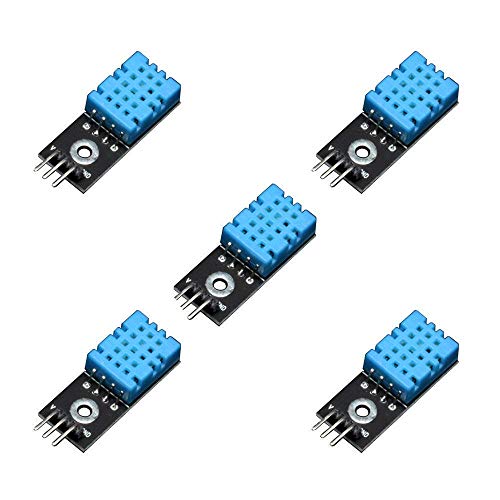 flashtree 5pcs DHT11 Temperature and Humidity Sensor Module for Arduino