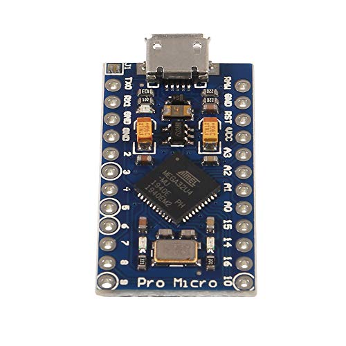 flashtree 4pcs Pro Micro Atmega32U4 5V 16MHz Bootloadered IDE Micro USB Pro Micro Development Board Microcontroller Compatible with Pro Micro Serial Connection with Pin Header