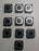 jujinglobal 10pcs 12 * 12 * 4 DIP4 Tact Switch