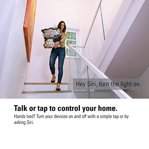 Eve Energy - Apple HomeKit Smart Home, Smart Plug & Power Meter with Built-In Schedules & Switches, App Compatibility, Bluetooth and Thread