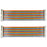 jujinglobal 2pcs Rainbow Cable Ribbon Cable 40p Extended line Male to famle for Raspberry pi About 20cm