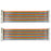 jujinglobal 2pcs Rainbow Cable Ribbon Cable 40p Extended line Male to famle for Raspberry pi About 20cm
