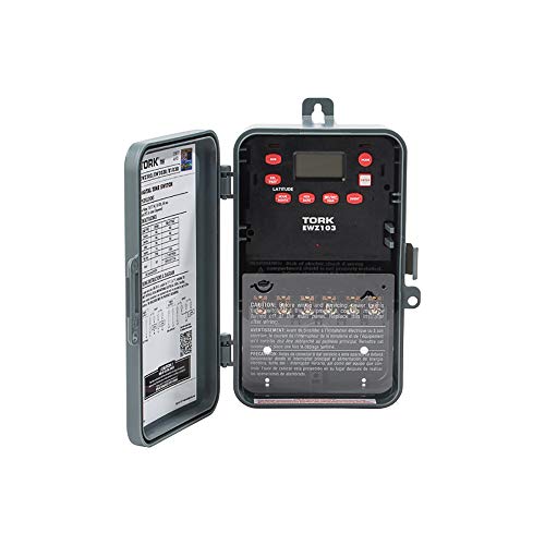 EWZ Series Multipurpose Control Astronomic 7 Day Time Switch, 120-277 VAC Input Supply, 1 Channel, DPST Output Dry Contact