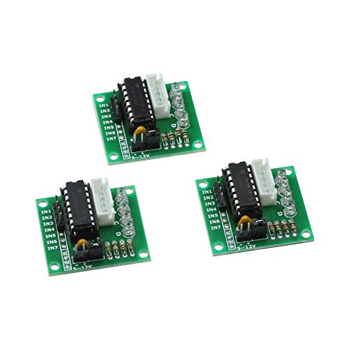 flashteee 3pcs ULN2003 Stepper Motor Test Board Driver Board for Arduino…