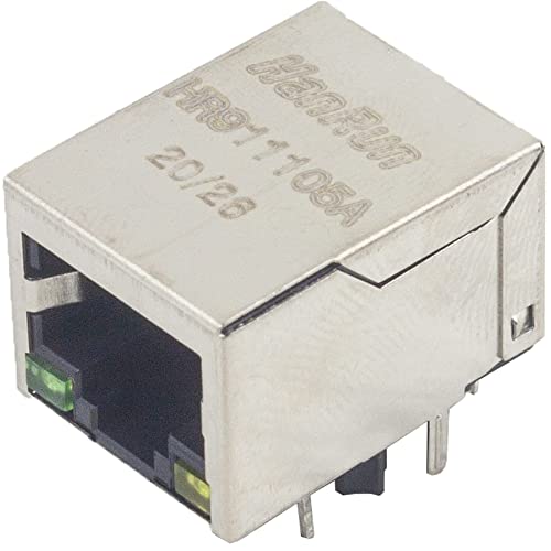 jujinglobal 2pcs Network Port RJ45 Connector HR911105A Network Transformer