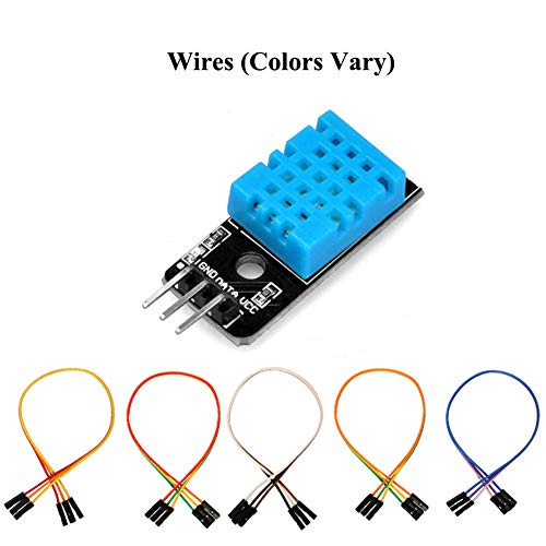 DHT 11 Temperature Humidity Sensor Module, 5.5v Dc, Serial(single