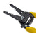 IDEAL Electrical 45-618 Reflexâ„?Super T®-Stripper - 8-116 AWG, Yellow, Wire Stripper, Plier Nose, Slide Lock, Textured Grips