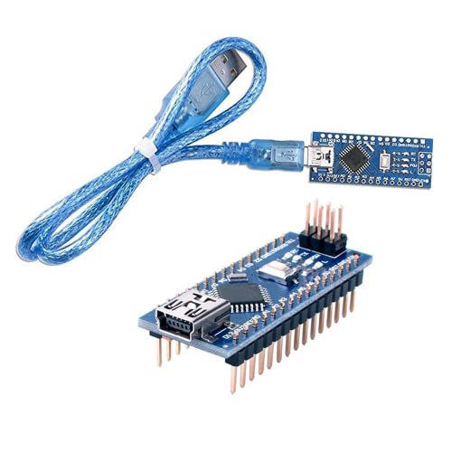 flashtree Mini Nano V3.0 ATmega328P 5V 16MHz Micro Controller Board Module Compatible with Arduino IDE