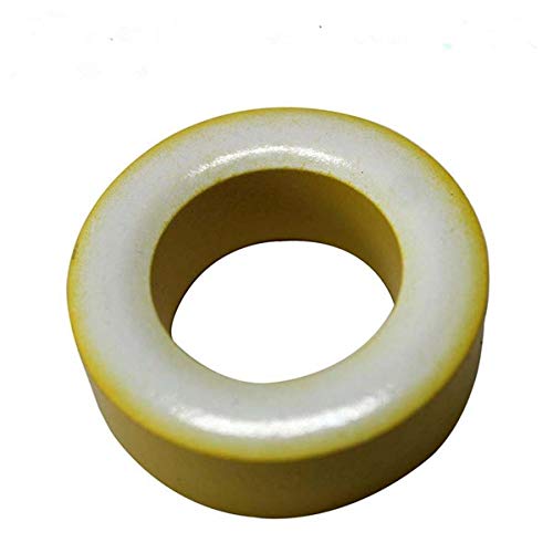 flashtree 4pieces 38X22X11mm toroid ferrite core toroidal transformer core ferrite chokes noise filter ferrite ring core 150-26