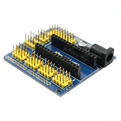 flashtree 3pcs Nano I/O Expansion Multi-Purpose Extension Sensor Shield Module for Arduino UNO R1 R3 Nano