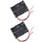 jujinglobal 2PCS 3 Slots X AA 1.5V Total 4.5V Battery Box Holder with Wire Leads