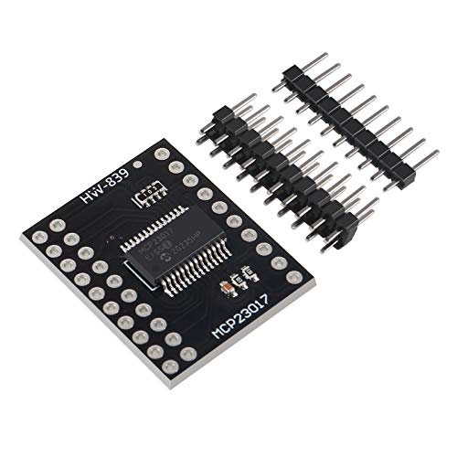 flashtree  5pcs MCP23017 Bidirectional 16-Bit I/O Expander with I2C IIC Serial Interface Module