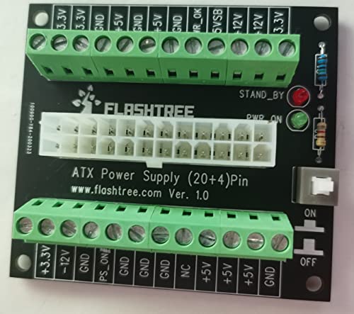 flashtree ATX Power Supply (20+4) Pin