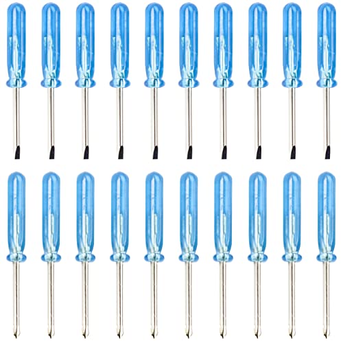 jujinglobal 10pcs slotted screwdriver and 10pcs cross screwdriver