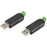 flashtree 2Pcs USB to RS485 Converter Adapter ch340T chip 64-bit Window 7 Supported
