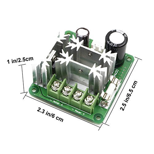 RioRandâ„?Upgraded 6V-90V 15A DC Motor Pump Speed Controller