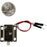 flashtree 2pcs DC 6V 1.2A Mini Door Drawer Tongue Down Electric Lock Assembly Solenoid Slim Design Lock &#x2026;&#x2026;