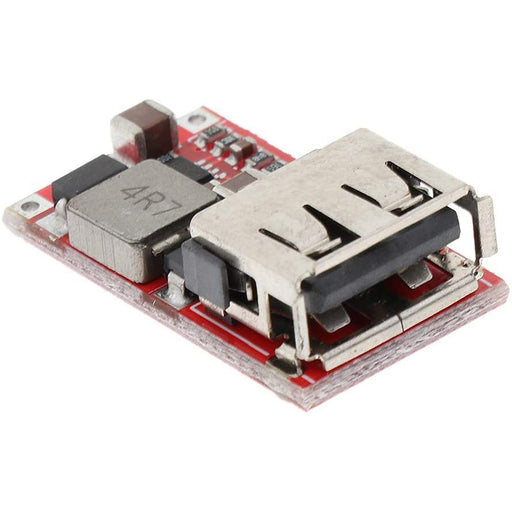 flashtree 2Pcs DC-DC Buck Step Down Module 6-24V 12V/24V to 5V 3A USB Charger Module Arduino